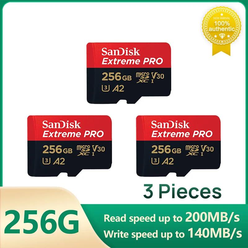 SanDisk Extreme Pro ũ SD ī ޸ ī, 32GB, 64GB, 128GB, 256GB, 512GB, 1T-÷,  ũ DJI   ο, 